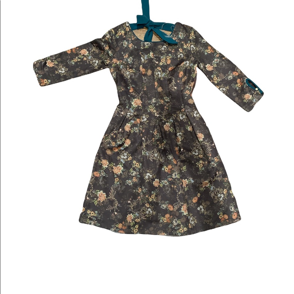 Flower print dress